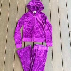 Juicy Couture jogger track suit